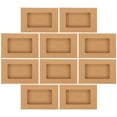 thumbnail image 3 of HERFIER 10pcs Envelop Storage Boxes Kraft Paper Postcard Boxes Open Window Postcard Boxes 6.29x4.13x0.2in, 3 of 8