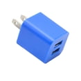 thumbnail image 2 of Cargador de teléfono móvil de 1 A con puerto dual, 2 USB, 5 V, 2 adaptadores de viaje USB, 2 of 4