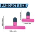 thumbnail image 2 of Heavy Duty Plastic Sealing Clips - Reusable Bag Sealer for Snacks, Tea & Potato Chip Packaging, Simple Fresh-Keeping Clamps for Food Storage and Pantry Organization, 2 of 5