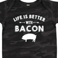 thumbnail image 4 of Inktastic Life's Better with Bacon Boys or Girls Baby Bodysuit, 4 of 5