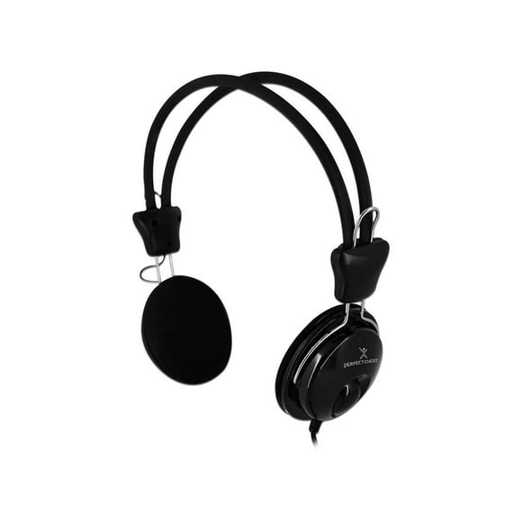 Audífonos tipo Diadema Perfect Choice PC-113171 Respuesta de frecuencia 20Hz Negro