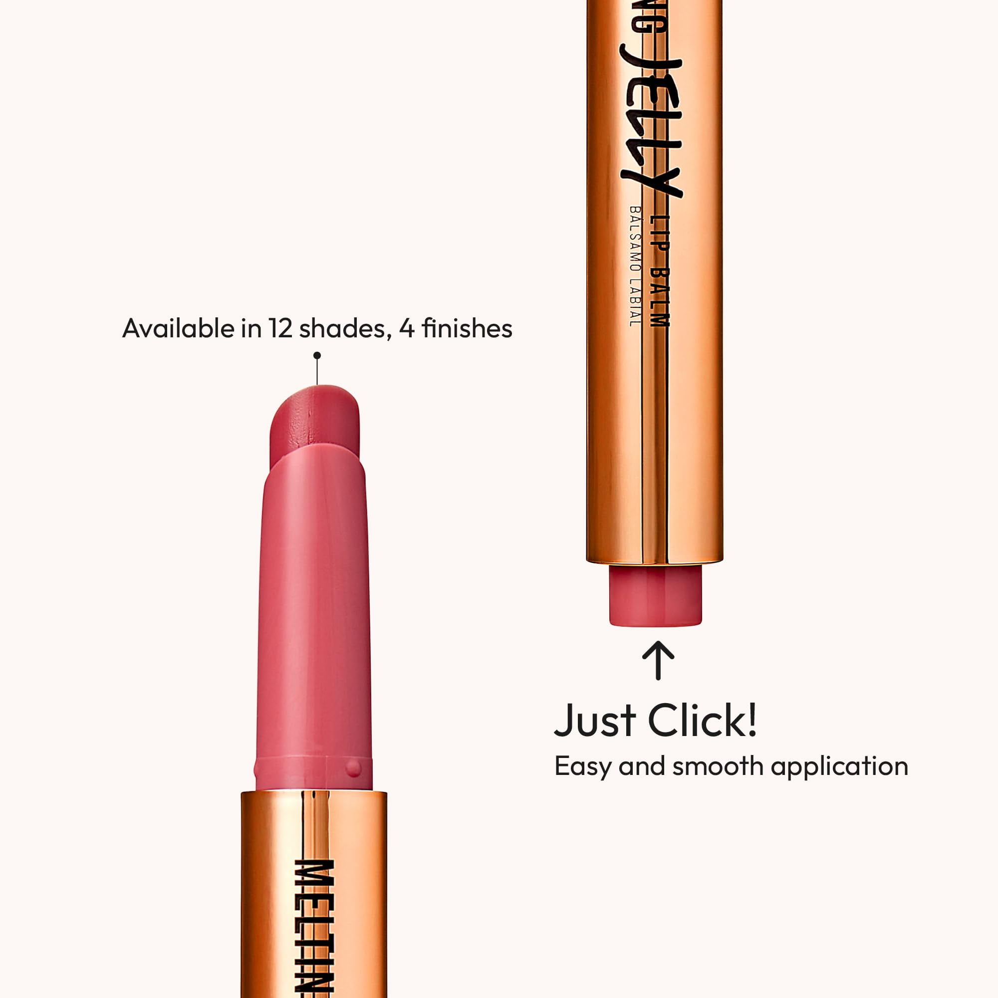 KISS NEW YORK Melting Jelly Lip Balm, High Shine & Moisturizing