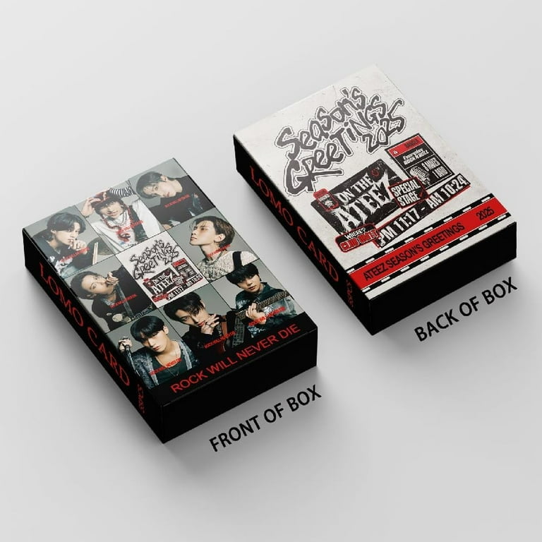 ATEEZ GOLDEN HOUR Lomo Card Photocards for ATINY Fans (2025