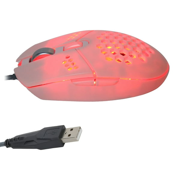ZOUSSIQI Gaming Mouse RGB Backlit DPI Adjustable Wired Laptop External Device with Cooling Fan EL225#03973
