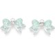 thumbnail image 1 of 10Pcs Alloy Enamel Bowknot Pendants Bowknot with Rhinestone Pendant Decoration Aquamarine Pendant Ornament for Women DIY Necklace Bracelet Jewelry Craft Making 16x25x5mm Hole: 1.5mm, 1 of 3
