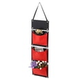 thumbnail image 4 of Multi-functional Over Door Hanging Storage Organizer Oxford Fabric Houseware Closet 3 Pockets Red, 4 of 8