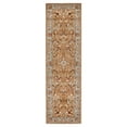 thumbnail image 5 of Safavieh Traditional Heritage Wool Pile Area Rug-Color:Beige/Blue,Shape:Round,Size:6' X 6', 5 of 11