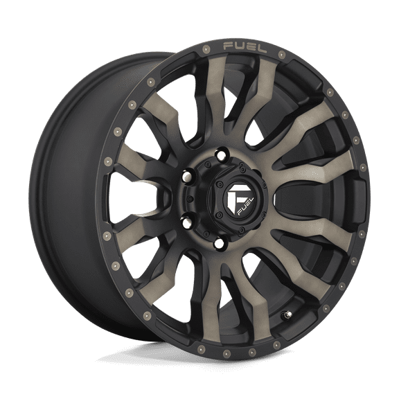 Fuel D674 Blitz 20X12 5X127 -44Et 71.5Cb Matte Black Double Dark Tint Wheel