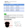 thumbnail image 4 of RotHome Pet Pullover T-Shirt for Small Cats and Dogs Soft Breathable Cotton Cat Shirts for Sphynx Hairless Kittens Apparel with Sleeves Comfortable Cat Recovery Suit Alternative Pink Small, 4 of 5