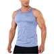 thumbnail image 1 of pstuiky Camisetas sin mangas para hombre, Camiseta deportiva informal de cuello redondo para hombre, de moda, color sólido Chaleco para hombre l, 1 of 7