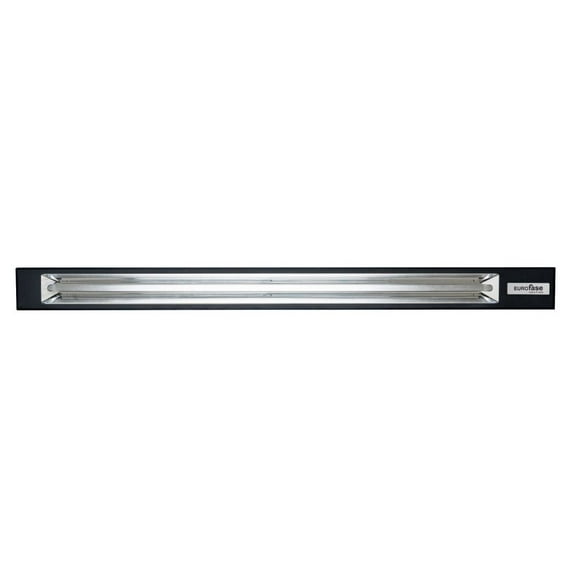 Eurofase Heating - 3000 Watt Single Element Low Profile 64 Inch Electric Patio Heater-277 Voltage-Black Finish