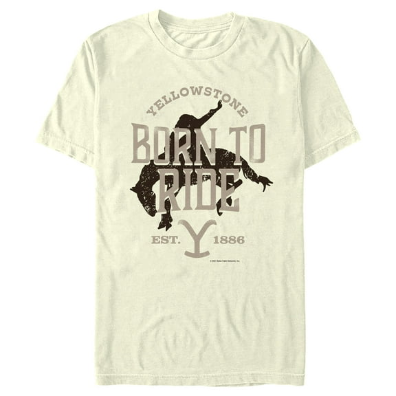 Men's Yellowstone Born to Ride Est. 1886  Graphic T-Shirt