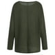thumbnail image 3 of Top informal de punto para mujer, cuello redondo, manga larga, cuello redondo, manga larga, Top de punto, Top de punto de manga larga, verdadera excelencia, 3 of 13