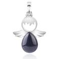 thumbnail image 1 of Pendentifs Quartz Rose Anges Féeriques Pendentif pour Colliers Femmes Filles Bijoux, 1 of 6