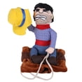 thumbnail image 1 of ATTOE Pet Dog Cowboy Costume Funny Knight Riding Clothes Cosplay Apparel (M)-4647, 1 of 5