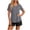 Gray, variant on Sun Protection T Shirts for Women Comfortable Short Sleeve Upf 50+ Sun Shirt Casual Versatile V Neck Solid Color Going Out Summer Tops (Navy,S)