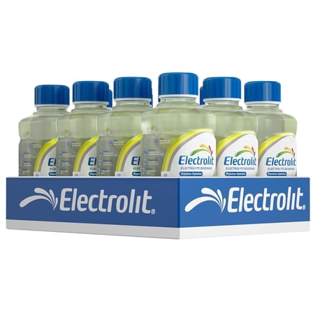 Electrolit ZERO Electrolyte Beverage – Lemon Lime – Premium Hydration – 12 Bottles × 21 fl oz