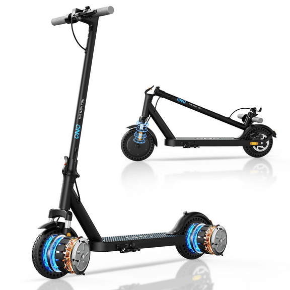 HILLVIGO  Dual Motor Adults Electric Scooter, Powerful 1000W Peak Motor, 19 MPH & 30 Miles Long Range, 8.5" Tires Folding Commuting E Scooter and App Control