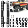 thumbnail image 2 of Vgoohobby Aluminum Side Pedal Step Foot-Plate Pedal Running Board Compatible with Traxxas TRX4 Defender Bronco 1/10 RC Crawler Car Hop-ups Parts, 2 of 5