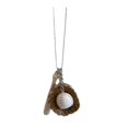 thumbnail image 2 of KLKCMS Ensemble de Baseball Pendentif Collier Mignon pour Femmes pour les Fêtes Rue Marron, 2 of 9