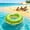 #0496-Multicolor*B, variant on Kieccall Thick Inflatable Donut Pool Float Adult Underarm Water Float Ring Gift