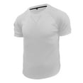 thumbnail image 5 of Chbgutlmr Crewneck Shirts for Men Short Sleeve Fitted T-Shirts Casual Fitted Summer Comfy Dailywear Tops, 5 of 7