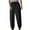 #Black, variant on DPTALR Men's Elastic Waist Jogger Sweatpants with Pockets Gym Athletic Pants for Workout,Running and Jogging,Black Big and Tall Men XL
