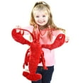 thumbnail image 2 of Lenora The Lobster - 15 Inch Stuffed Animal Plush - by Tiger Tale Toys, 2 of 5
