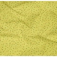 thumbnail image 5 of oneOone Cotton Poplin Twill Yellow Fabric Dots Dress Material Fabric Print Fabric By The Yard 56 Inch Wide-YF, 5 of 6
