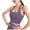 Purple, variant on ATOYSOY Women's Everyday Bra Sports Bra Yoga Running Activewear Slim Basic Tank Tops Camisoles Underwear Push Up Bralette Teens Comfort Bra Breathable Green L
