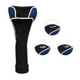 thumbnail image 6 of 3Pcs Golf Club Head Covers Set High Quality Driver # Woods Headcover Golf Accessories - Blue, 6 of 6