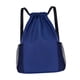 thumbnail image 2 of Mochila con cordón, bolsa de viaje grande, bolsa de gimnasio para baloncesto, mochilero al aire libre Azul, 2 of 9