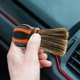 thumbnail image 5 of YiJuHui 3pcs Car Cleaning Brush with Soft Bristles, Round Head Design for Wheel Hub & Interior Detailing, Multi-Purpose Auto Brush for Vents, Grilles, and Crevices, 5 of 6