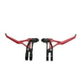 thumbnail image 4 of Ultralight Hollow Brake Handle, Firmly Fixed Aluminum Alloy Brake Lever CNC 2Pcs  For 22.2mm Handlebar Red, 4 of 8