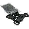 Inch Quick Side Release Buckles Black Dual Adjustable Heavy Duty