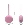 thumbnail image 6 of Xinyolin Coins Purse Smooth Zipper Portable Handle Strap Waterproof Silicone Gift Mini Pure Color Change Earphone Pouch Wallet Daily Life, 6 of 8