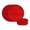 Red, variant on Sharprepublic 10Pcs Folding Fan Classic Round Fan for Advertising Travel Decor Performance Red