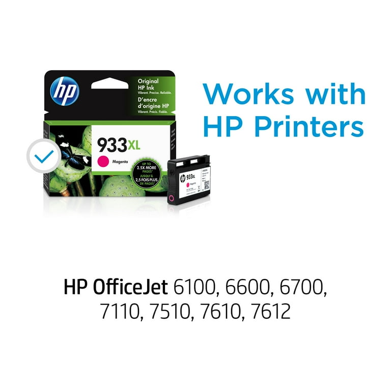 HP 933XL, (CN055AN) High-Yield Magenta Original Ink Cartridge HP 933XL, (CN055AN) High-Yield Magenta Original Ink Cartridge