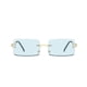 thumbnail image 2 of Sonducket Gafas de sol de moda sin montura Gafas de sol rectangulares Gafas de moda de verano UV400 Lentes seis, 2 of 8