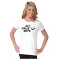 thumbnail image 3 of Me Sarcastic Never Humorous Attitude Womens Fitted Plus Size Graphic Tee Brisco Brands 2X, 3 of 5