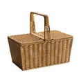 thumbnail image 3 of PP Material Canasta de picnic con mango resistente para reuniones familiares versátiles Esquinas no redondeadas, 3 of 8