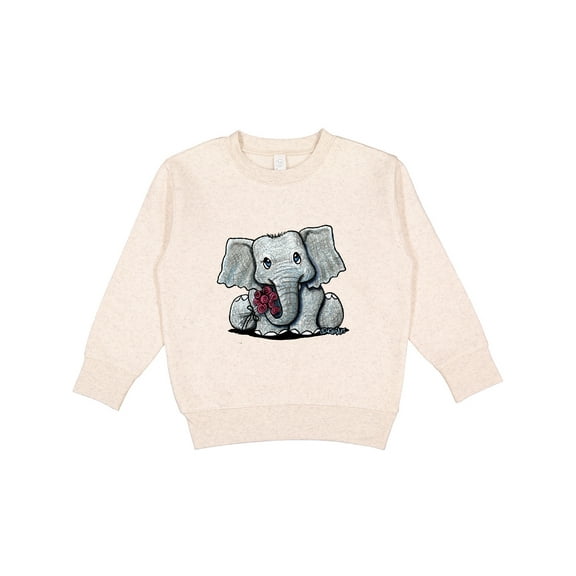 Inktastic Kiniart Elephant Toddler Sweatshirt