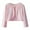 Pink, variant on Augper Toddler Kids Baby's Day Girls Fashion Cute Color Long Sleeved Lace Princess Cardigan Shawl Coat