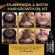 thumbnail image 5 of Suero capilar al 5 %, suero capilar con biotina y minoxidil más saludable y fuerte para hombres y mujeres, aceite capilar para cabello dañado, 5 of 5