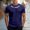 Dark Blue, variant on Los Angeles Graphic Tees for Men Summer Fashion Short Sleeve Crewneck Tshirts Streetwear