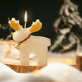 thumbnail image 5 of YIKA Christmas Candles Deer Aromatherapy Candles Christmas Decoration Ornaments Aromatherapy Candles Christmas Decoration White, 5 of 6