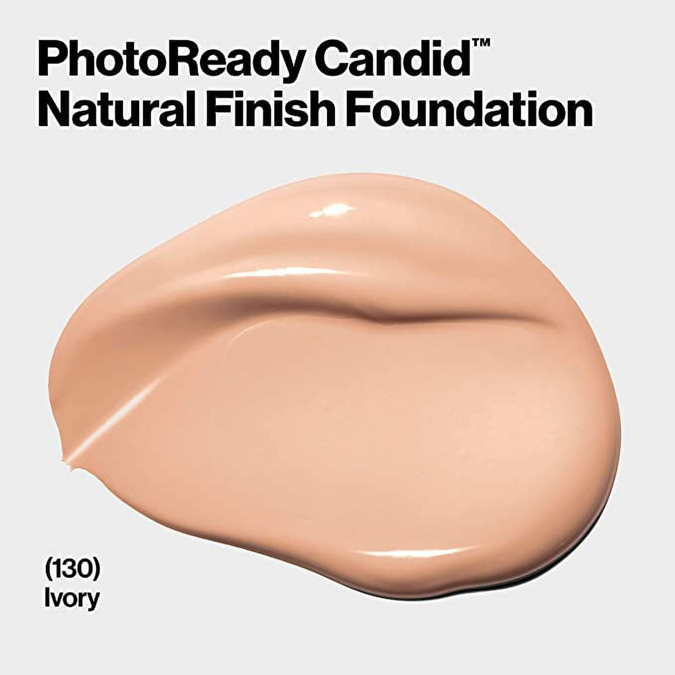 2 Pack: Revlon PhotoReady Candid Natural Foundation 130 IVORY 0.75Fl Oz