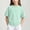 Green, variant on Girls Short Sleeve Cute T-Shirts Tops Soft Kids Casual Summer Crewneck Tees Green Size 12 Months