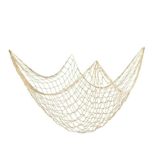 RANMEI 1×2M/1.5×2M Fishing Net Decoration Wall Hanging Fish Net Beach Themed Home Decor High-Quality Fishing Tools Accessories