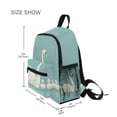 thumbnail image 3 of FORMRS School Backpack with Front Zippered Pocket 12" Student Travel Daypack, White Cartoon Swan, 3 of 6
